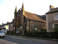 the Kirkby Stephen YHA, an old Methodist church building